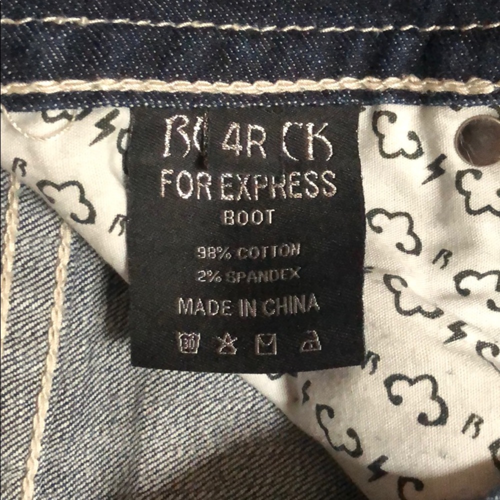 Express Boot Cut Jeans. REROCK Line. - Picture 5 of 5